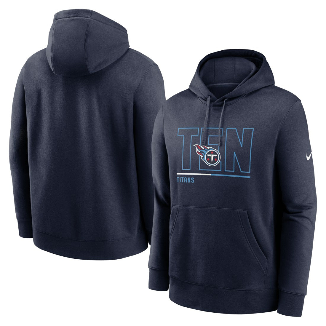 Tennessee Titans City Code Club Fleece Pullover Hoodie - Navy discount