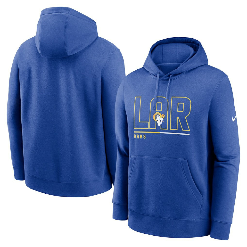 Los Angeles Rams City Code Club Fleece Pullover Hoodie - Royal online