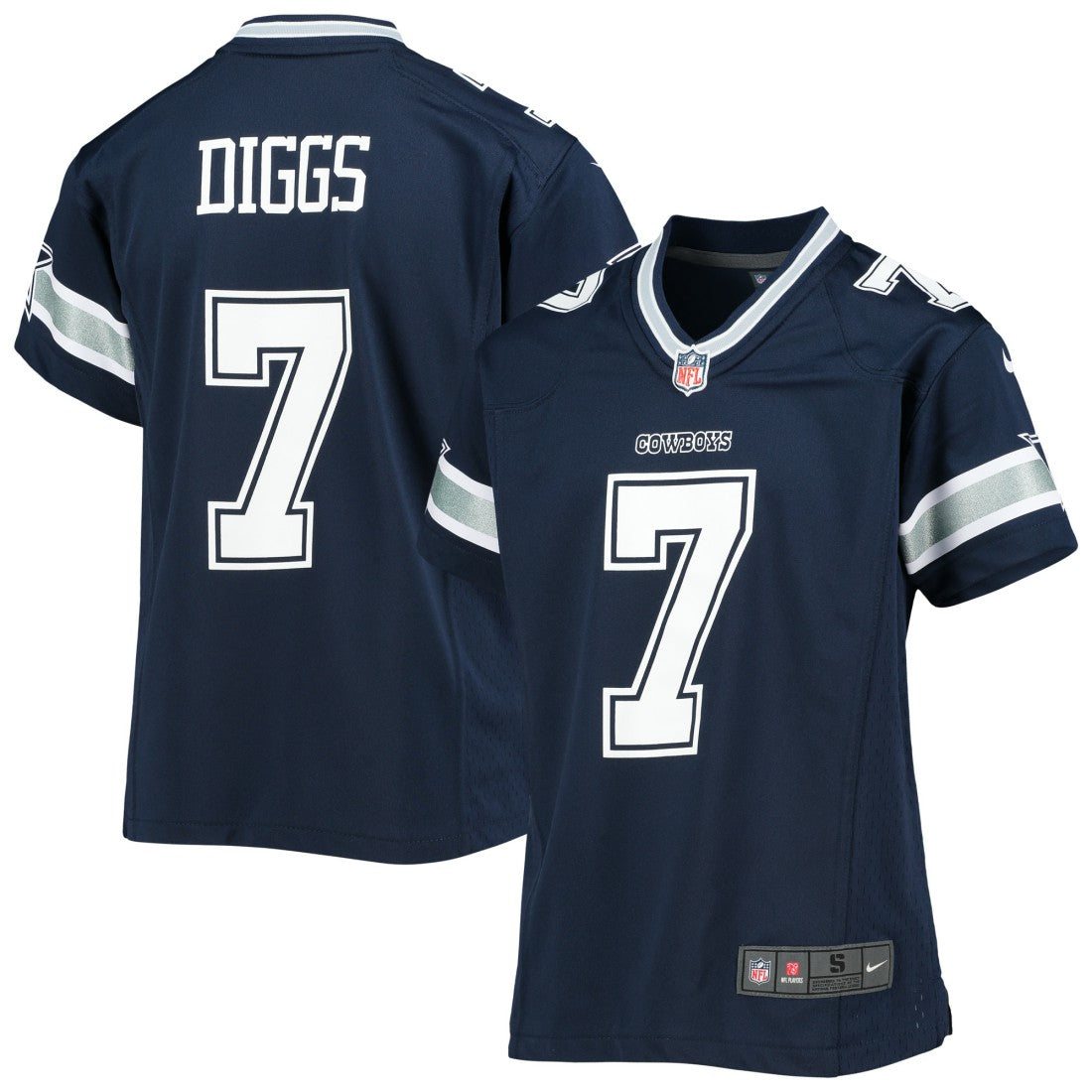 Trevon Diggs Dallas Cowboys Youth Game Jersey - Navy outlet