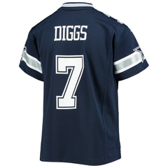 Trevon Diggs Dallas Cowboys Youth Game Jersey - Navy outlet