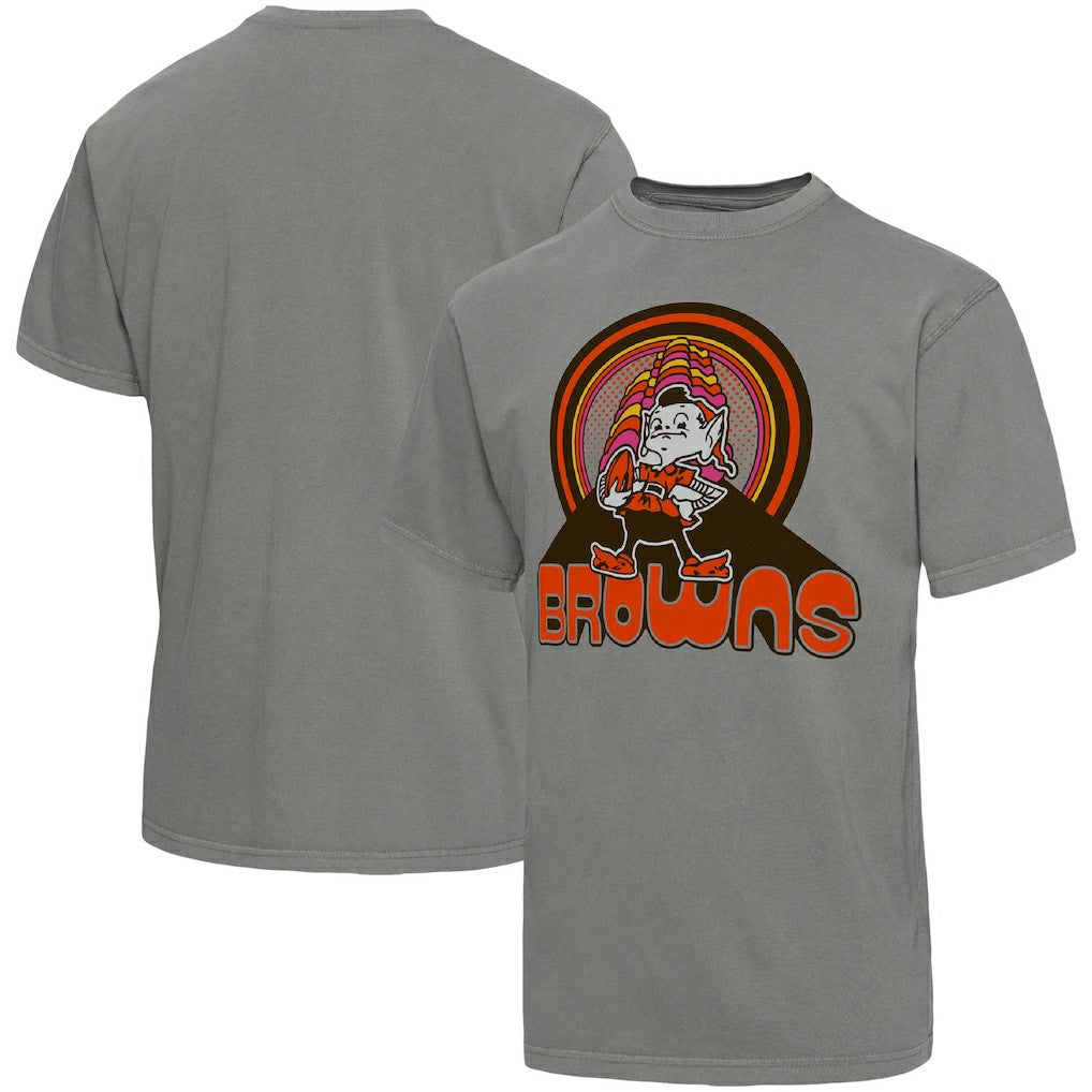 Cleveland Browns Junk Food Wonderland Infinity Vibe T-Shirt - Graphite online