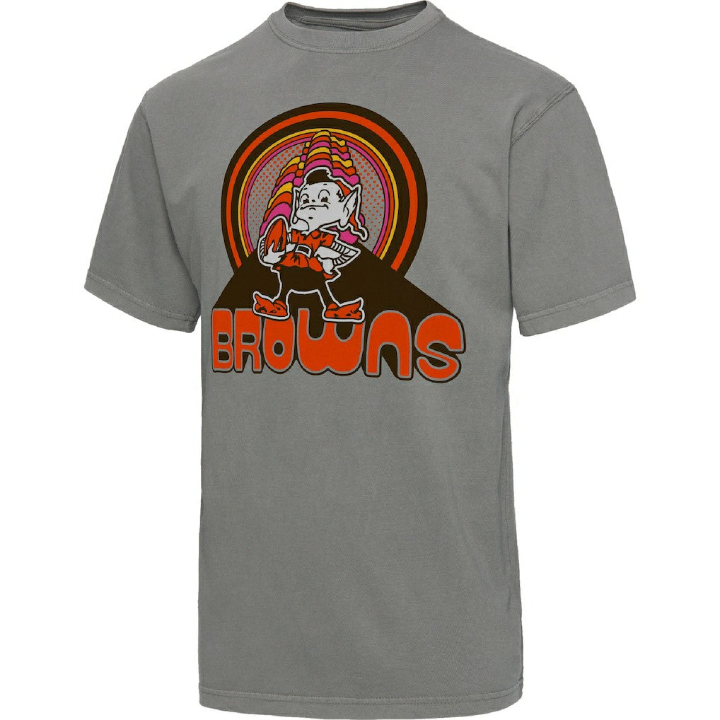 Cleveland Browns Junk Food Wonderland Infinity Vibe T-Shirt - Graphite online
