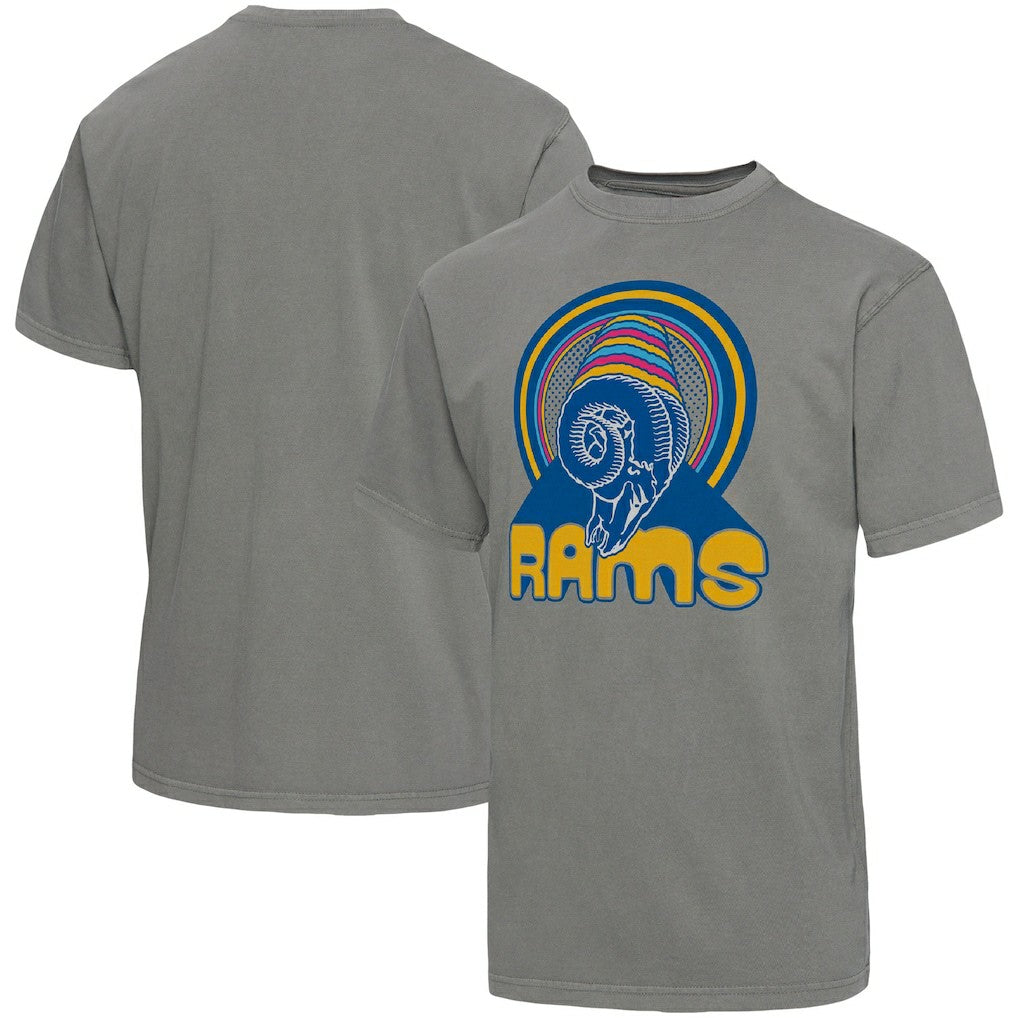 Los Angeles Rams Junk Food Wonderland Infinity Vibe T-Shirt - Graphite online