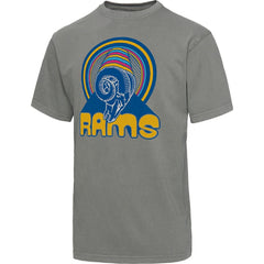 Los Angeles Rams Junk Food Wonderland Infinity Vibe T-Shirt - Graphite online