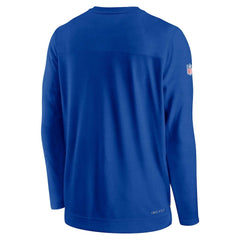 Buffalo Bills Sideline Lockup Performance Pullover Sweatshirt - Royal cheap