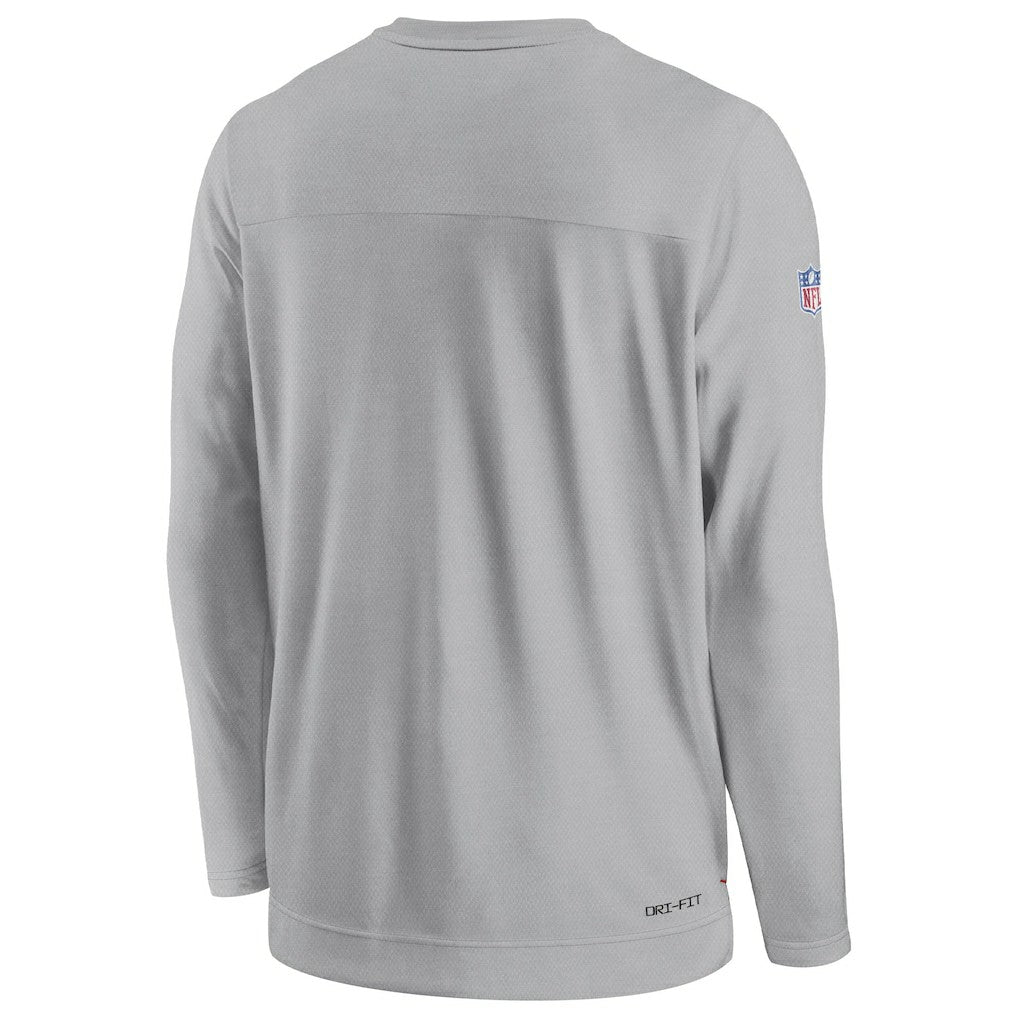 Cleveland Browns Sideline Lockup Performance Pullover Sweatshirt - Gray online
