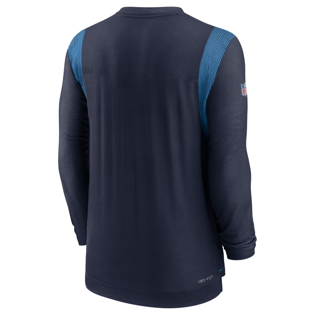 Tennessee Titans Sideline Tonal Logo Performance Player Long Sleeve T-Shirt - Navy cheap