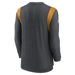 Washington Commanders Sideline Tonal Logo Performance Player Long Sleeve T-Shirt - Charcoal sale