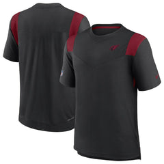 Arizona Cardinals Sideline Tonal Logo Performance Player T-Shirt - Black discount
