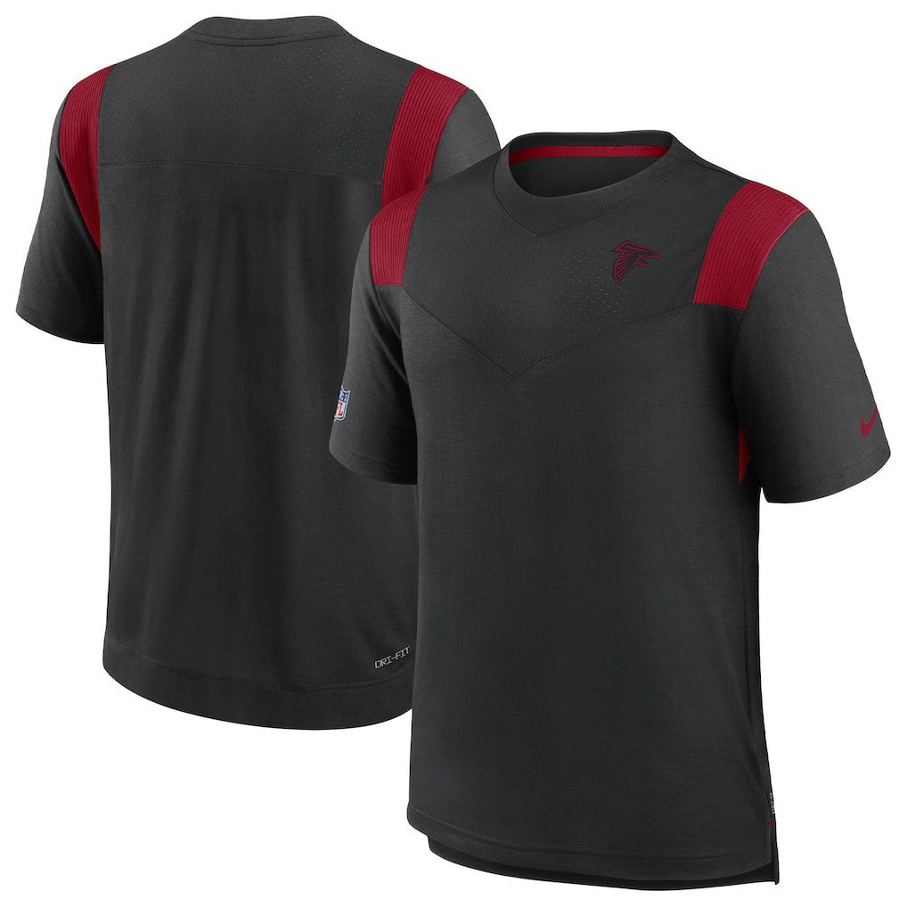 Atlanta Falcons Sideline Tonal Logo Performance Player T-Shirt - Black online