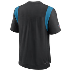 Carolina Panthers Sideline Tonal Logo Performance Player T-Shirt - Black outlet