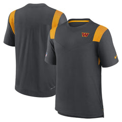 Washington Commanders Sideline Tonal Logo Performance Player T-Shirt - Charcoal for sale