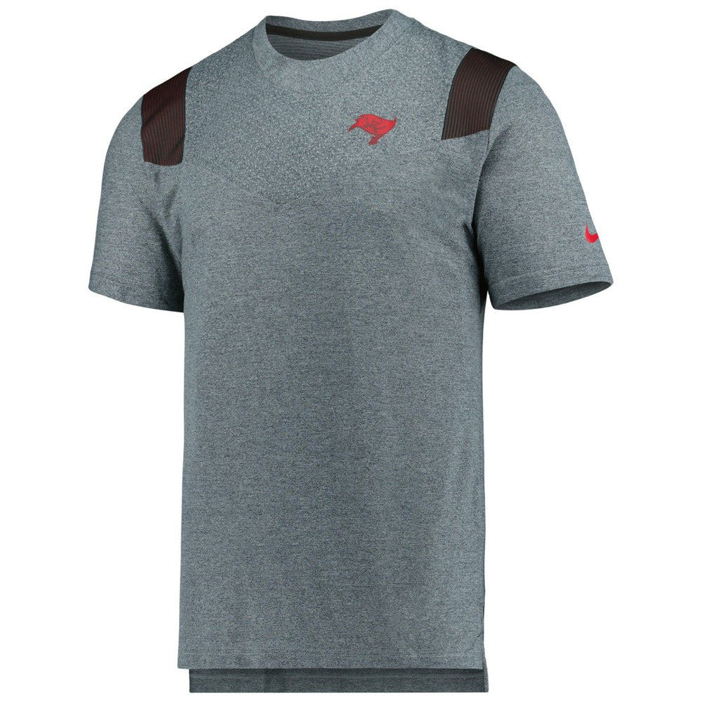 Tampa Bay Buccaneers Sideline Tonal Logo Performance Player T-Shirt - Pewter online