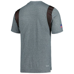 Tampa Bay Buccaneers Sideline Tonal Logo Performance Player T-Shirt - Pewter online