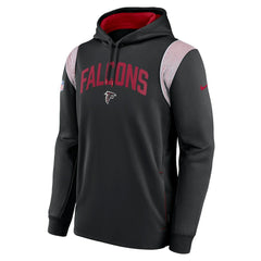 Atlanta Falcons Sideline Athletic Stack Performance Pullover Hoodie - Black online