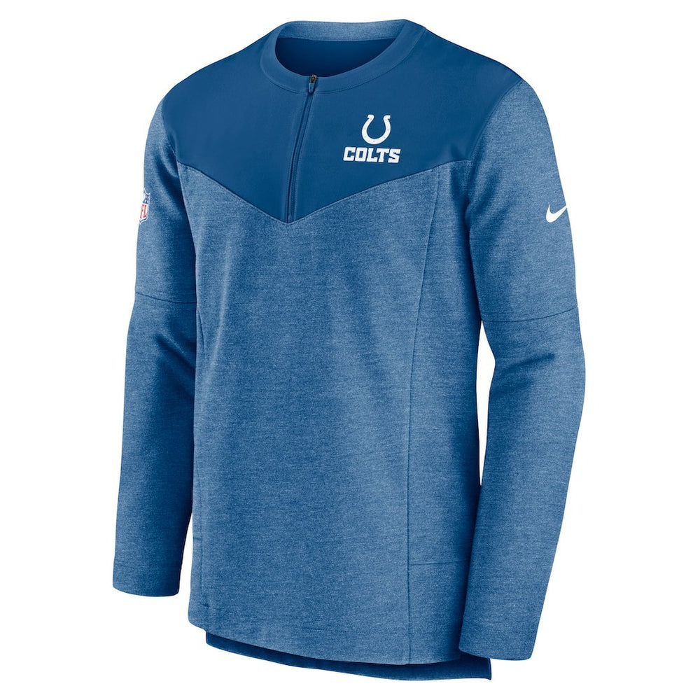 Indianapolis Colts Sideline Lockup Performance Quarter-Zip Top - Royal cheap