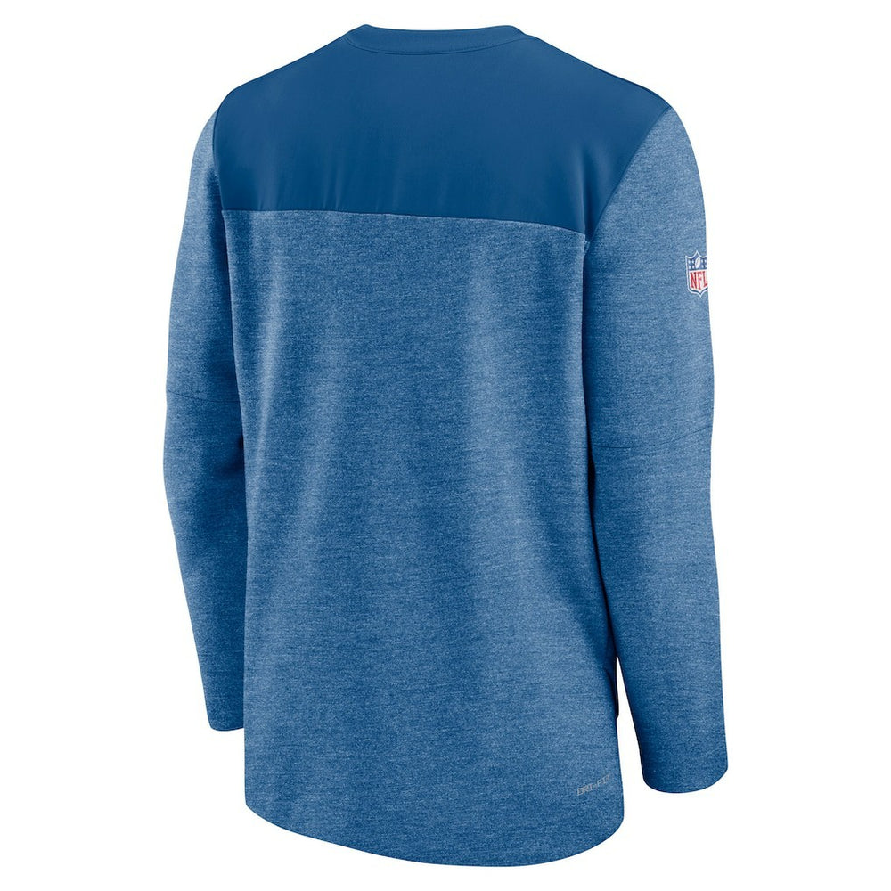 Indianapolis Colts Sideline Lockup Performance Quarter-Zip Top - Royal cheap