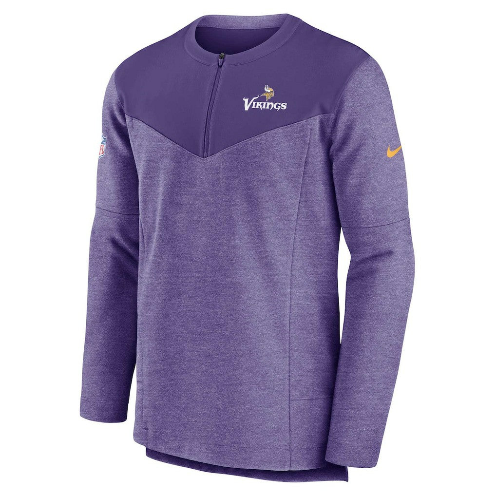 Minnesota Vikings Sideline Lockup Performance Quarter-Zip Top - Purple outlet