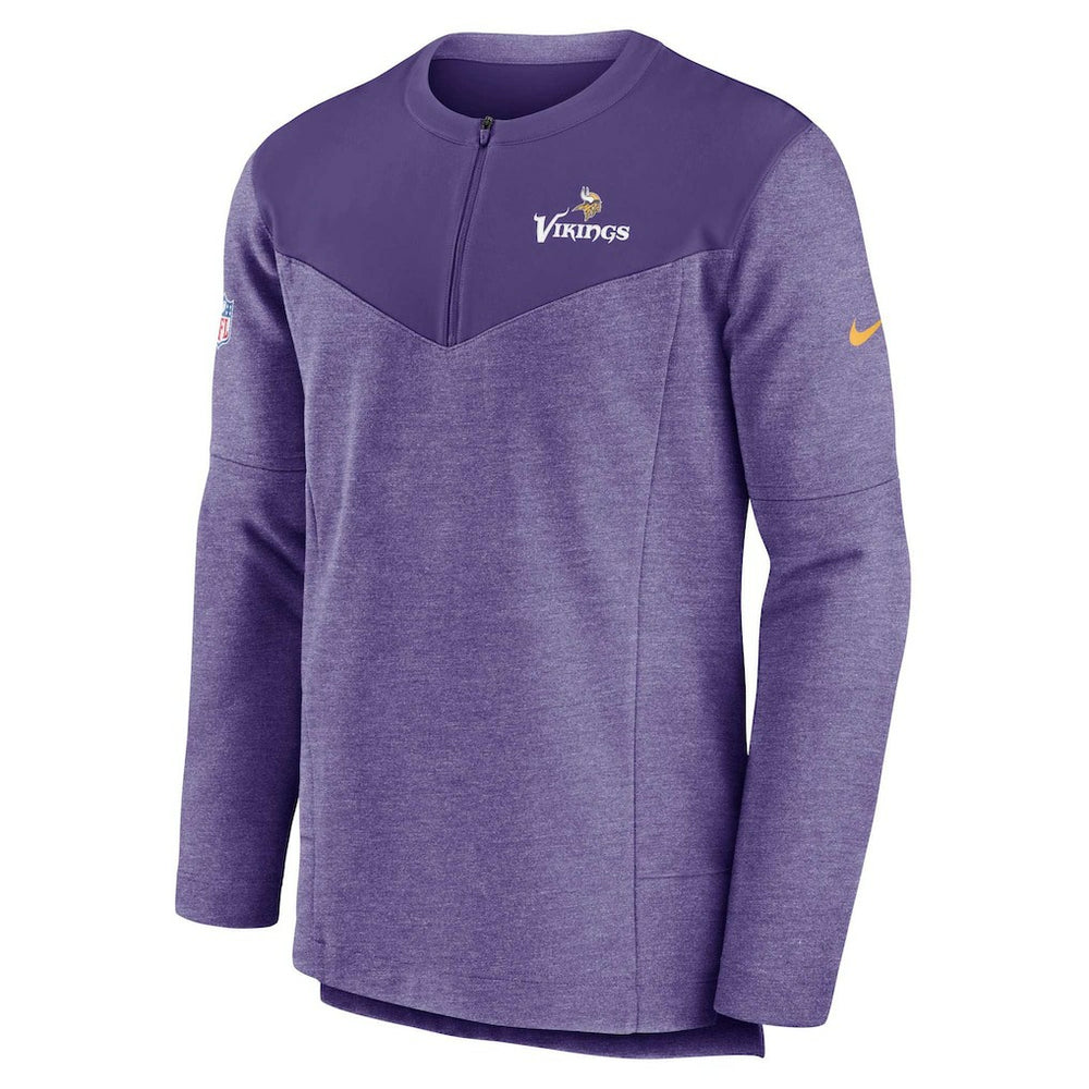 Minnesota Vikings Sideline Lockup Performance Quarter-Zip Top - Purple outlet