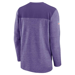 Minnesota Vikings Sideline Lockup Performance Quarter-Zip Top - Purple outlet