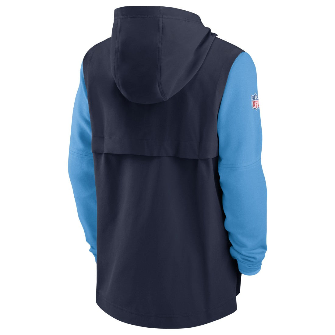 Tennessee Titans Sideline Player Quarter-Zip Hoodie - Navy/Light Blue cheap