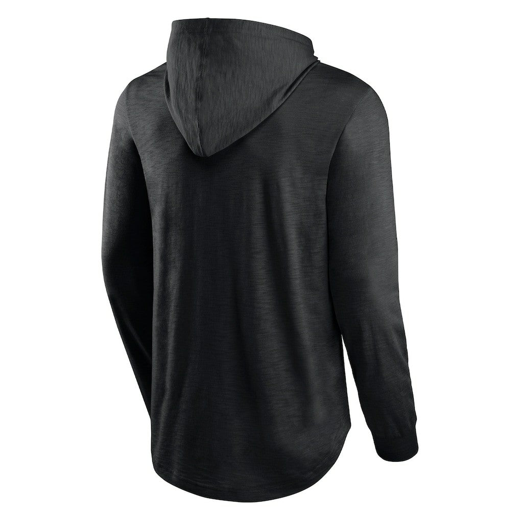 Las Vegas Raiders Front Runner Long Sleeve Hooded T-Shirt - Black sale