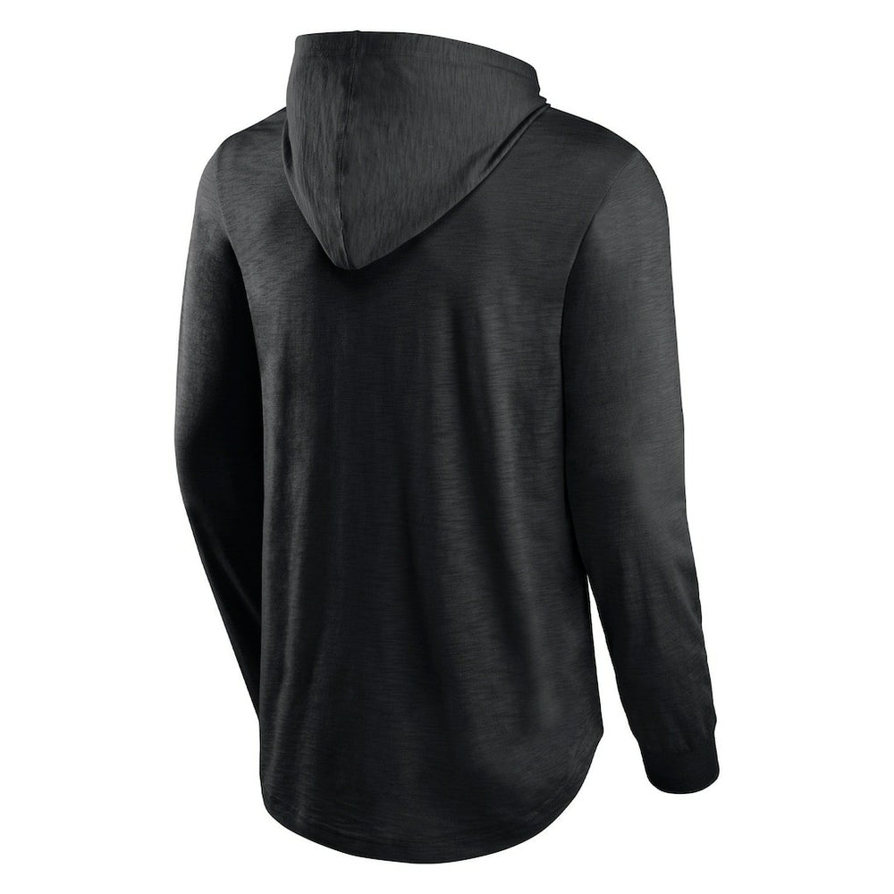 Las Vegas Raiders Front Runner Long Sleeve Hooded T-Shirt - Black sale