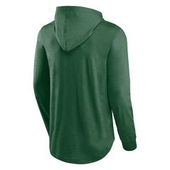 New York Jets Front Runner Long Sleeve Hooded T-Shirt - Green on sale
