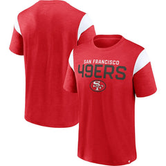 San Francisco 49ers Home Stretch Team T-Shirt - Scarlet on sale