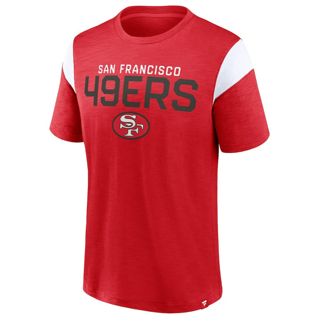 San Francisco 49ers Home Stretch Team T-Shirt - Scarlet on sale