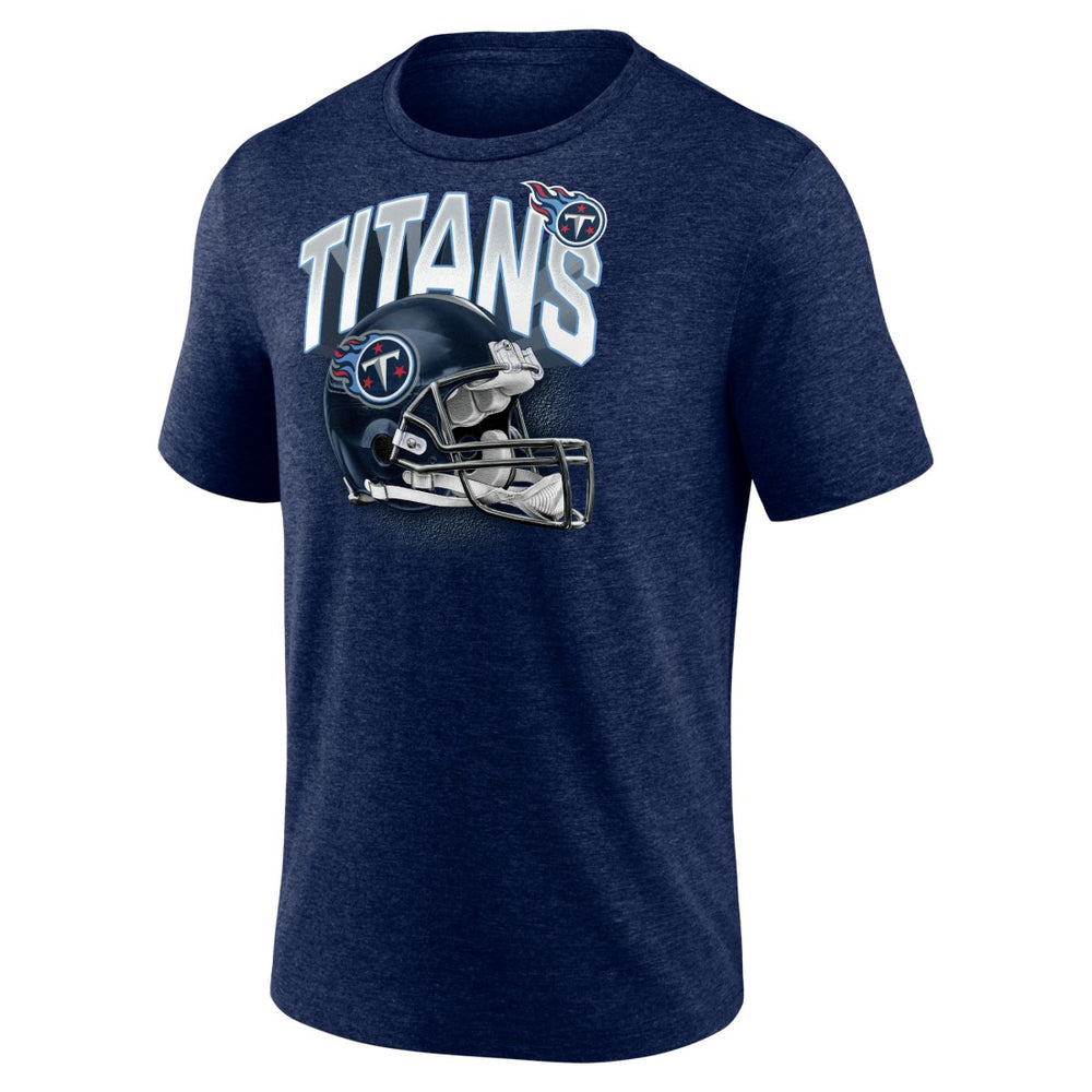Tennessee Titans End Around Tri-Blend T-Shirt - Heathered Navy online