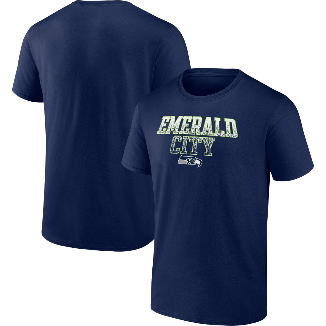 Seattle Seahawks Heavy Hitter T-Shirt - College Navy online