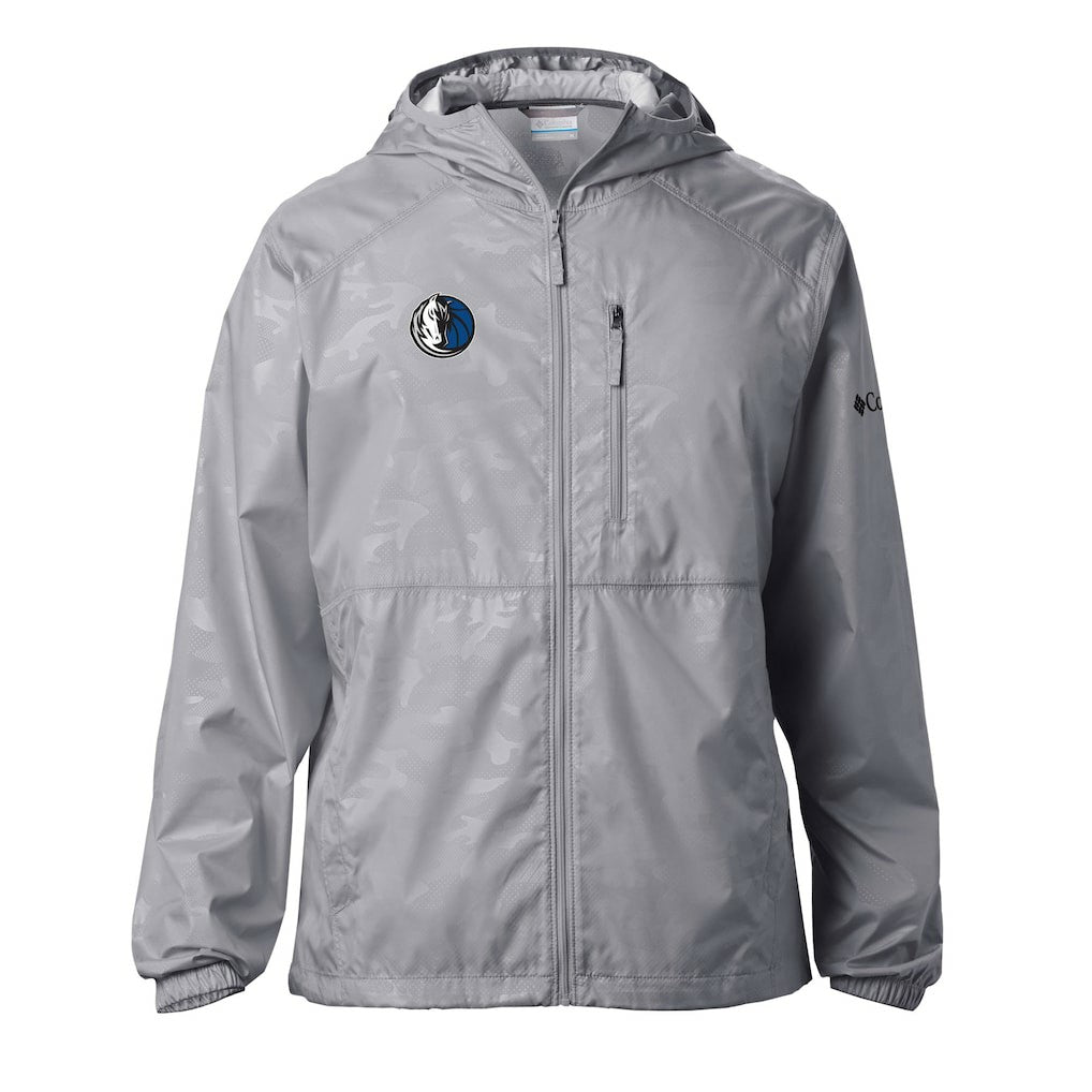 Dallas Mavericks Camo Flash Forward Full-Zip Windbreaker Jacket - Gray cheap