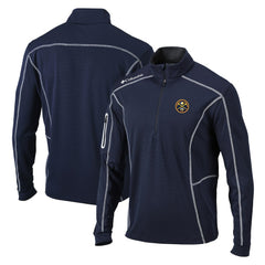 Denver Nuggets Shotgun Quarter-Zip Pullover Jacket sale - Navy cheap
