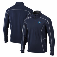 Minnesota Timberwolves Shotgun Quarter-Zip Pullover Jacket - Navy online