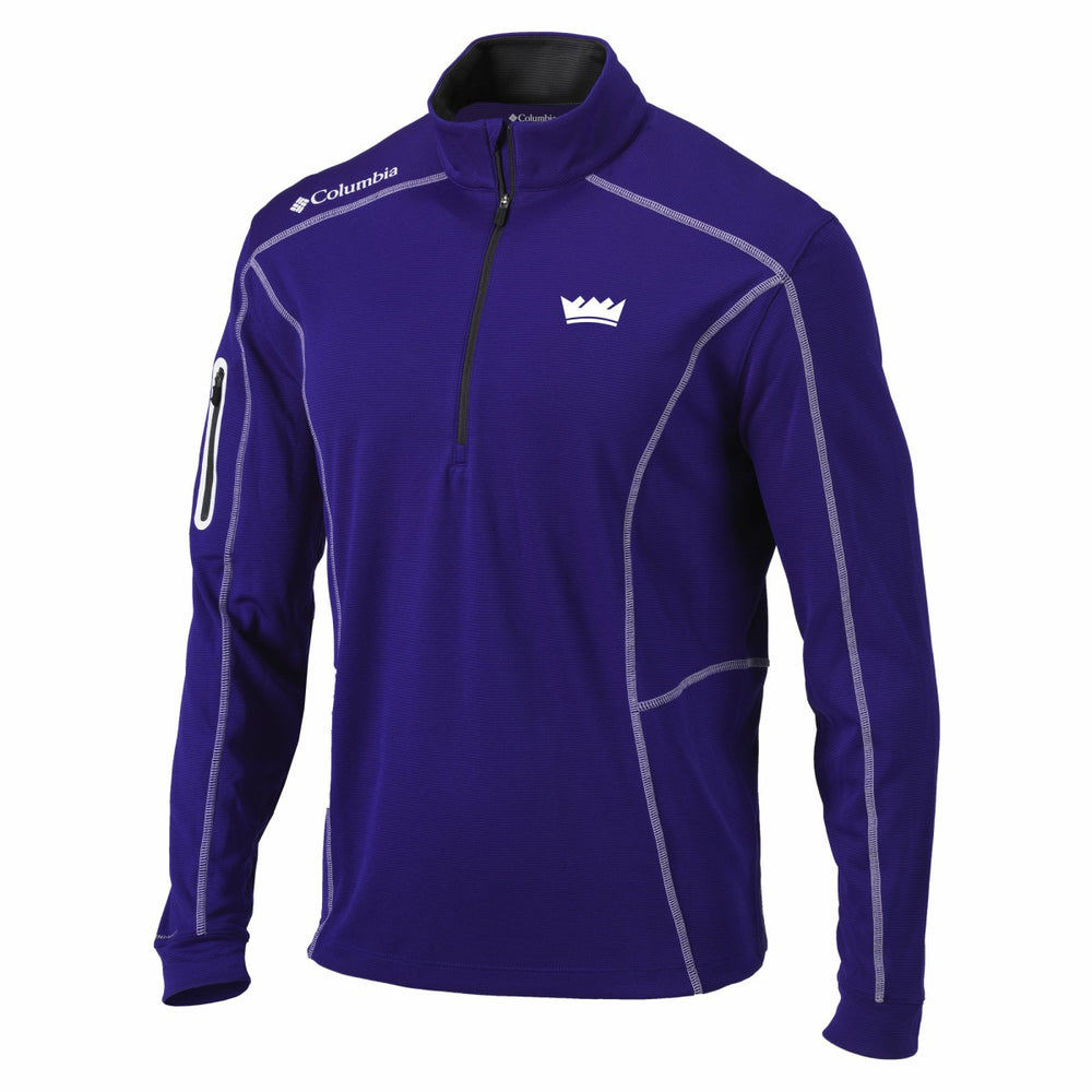 Sacramento Kings Shotgun Quarter-Zip Pullover Jacket - Purple cheap