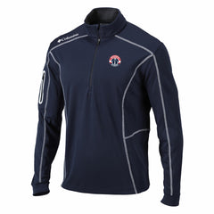 Washington Wizards Shotgun Quarter-Zip Pullover Jacket - Navy online