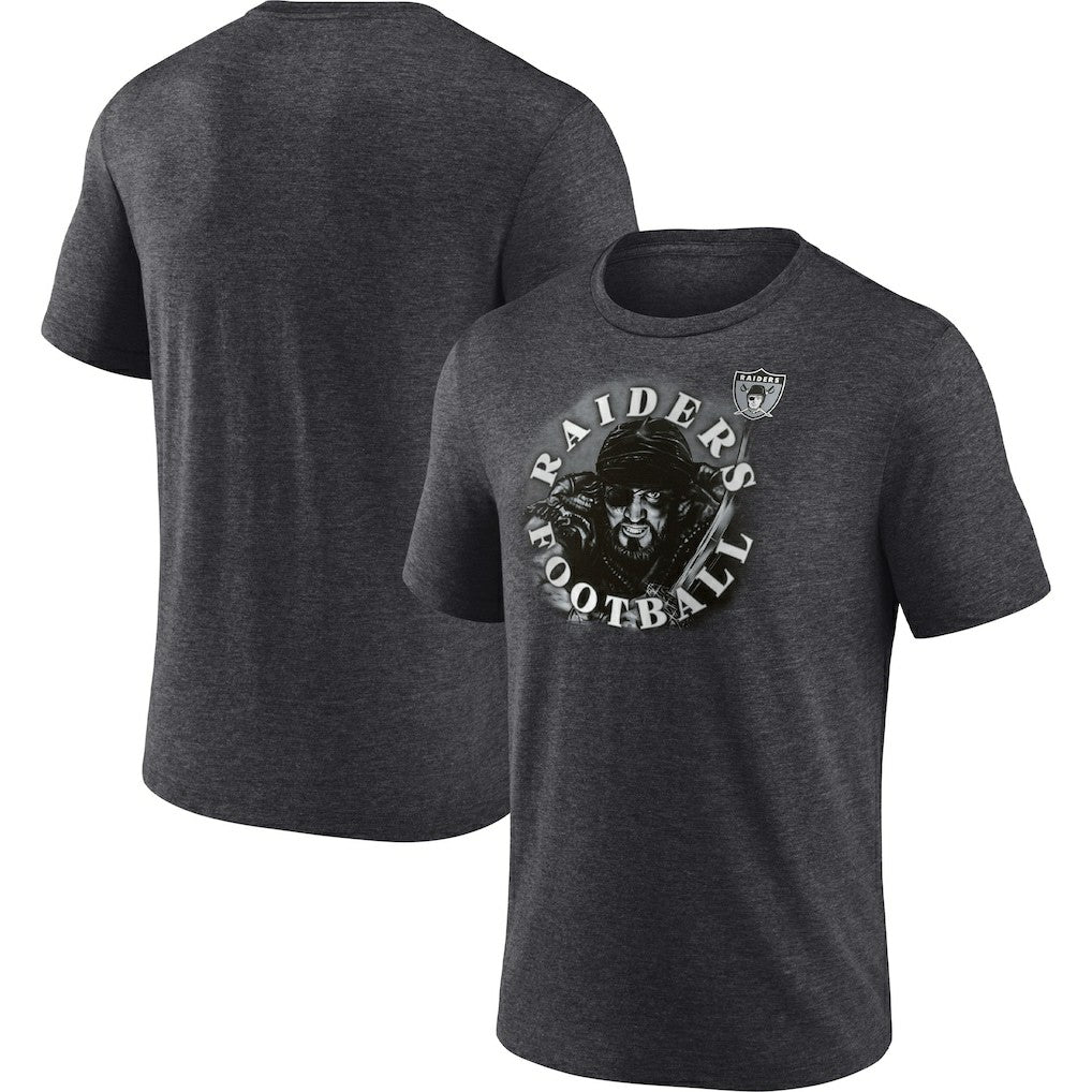 Las Vegas Raiders Sporting Chance T-Shirt - Heathered Charcoal outlet