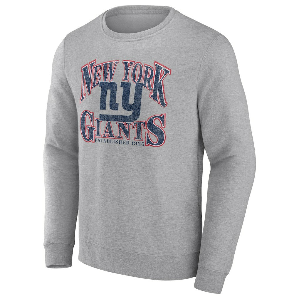 New York Giants Playability Pullover Sweatshirt - Heathered Charcoal cheap