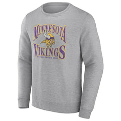 Minnesota Vikings Playability Pullover Sweatshirt - Heathered Gray online