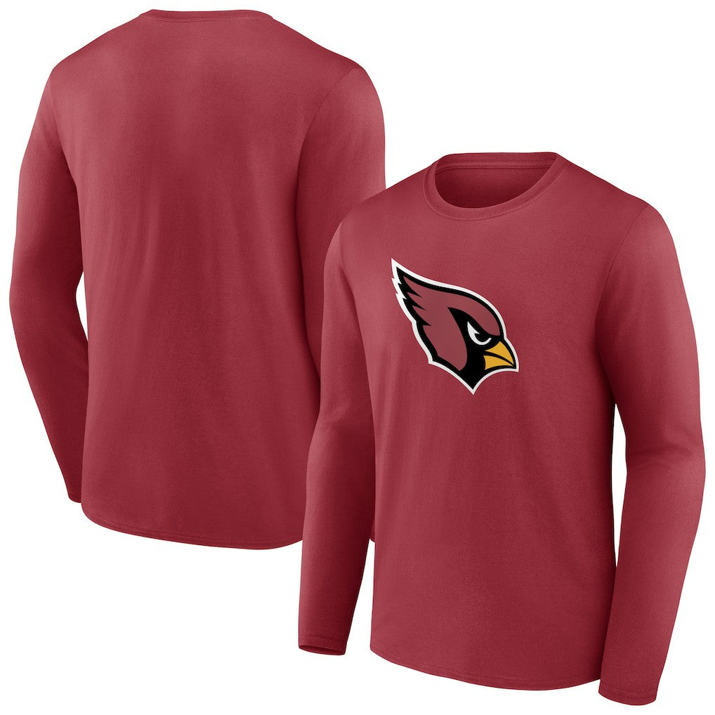 Arizona Cardinals Primary Logo Long Sleeve T-Shirt - Cardinal for sale