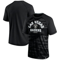 Las Vegas Raiders Hail Mary Raglan T-Shirt - Black for sale
