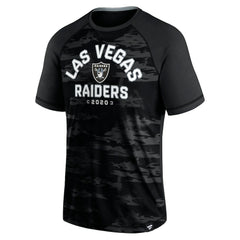 Las Vegas Raiders Hail Mary Raglan T-Shirt - Black for sale