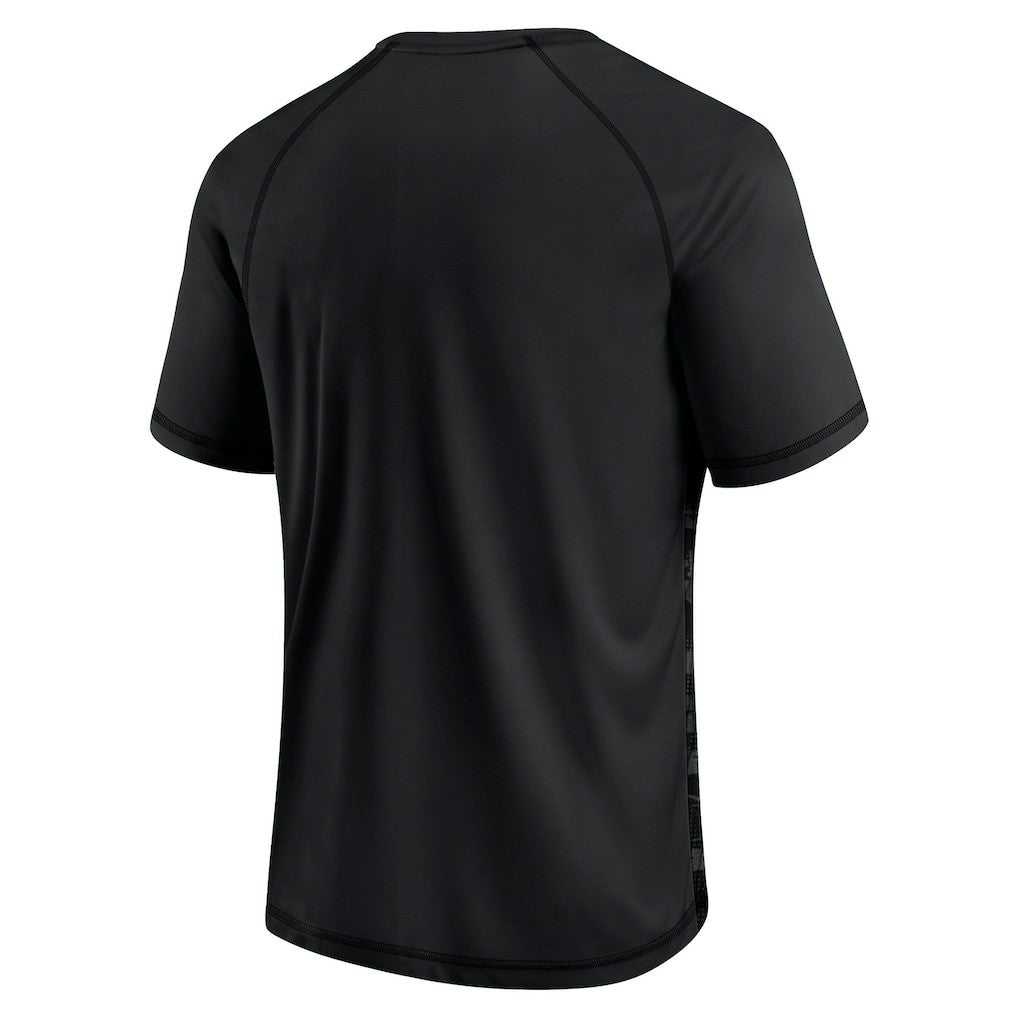 Las Vegas Raiders Hail Mary Raglan T-Shirt - Black for sale