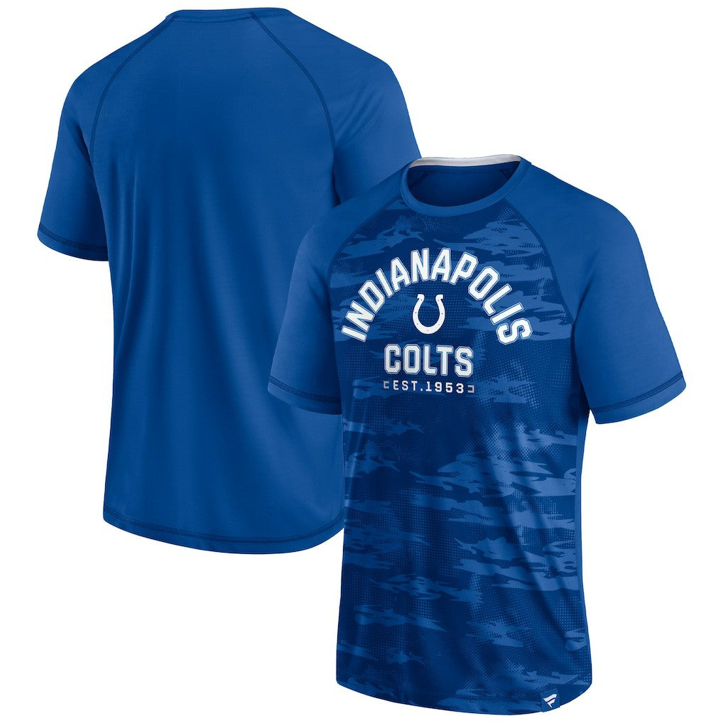 Indianapolis Colts Hail Mary Raglan T-Shirt - Royal cheap