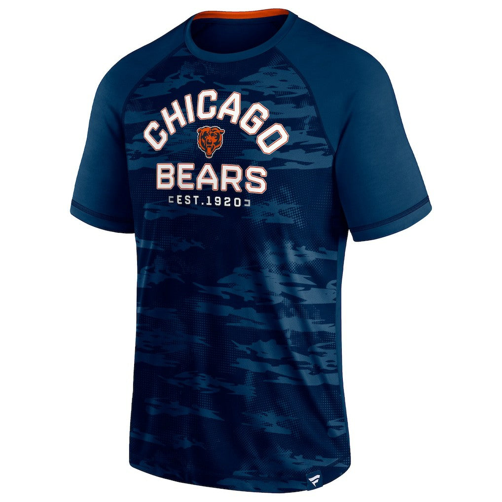 Chicago Bears Hail Mary Raglan T-Shirt - Navy online