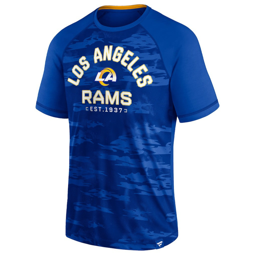 Los Angeles Rams Hail Mary Raglan T-Shirt - Royal sale