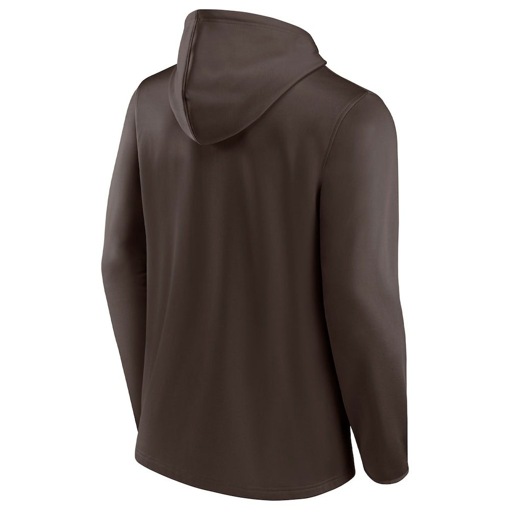 Cleveland Browns Ball Carrier Full-Zip Hoodie - Brown/Orange outlet