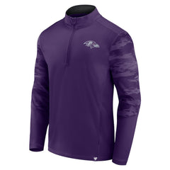 Baltimore Ravens Ringer Quarter-Zip Jacket - Purple online
