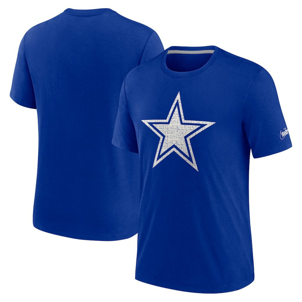 Dallas Cowboys Playback Logo Tri-Blend T-Shirt - Royal online